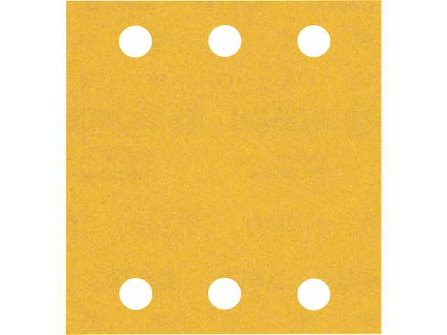 Brusni papir EXPERT C470 z 6 luknjami za vibracijske brusilnike, Dimenzije: 115x107mm, Zrnatost: 240, 2608900895